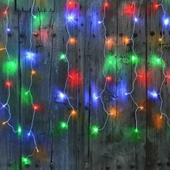 Guirlande Lumineuse Grand Format|Guirlande Lumineuse|BLACHERE Rideau lumineux H2 m L2 m 96 LED Interconnectable Multicolore