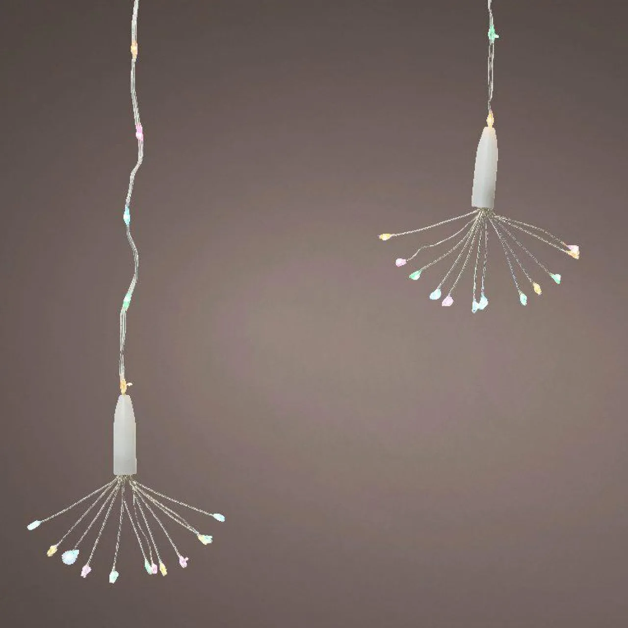 Guirlande Lumineuse|KAEMINGK Rideau lumineux H0,50 m L1,60 m 174 Micro LED Multicolore