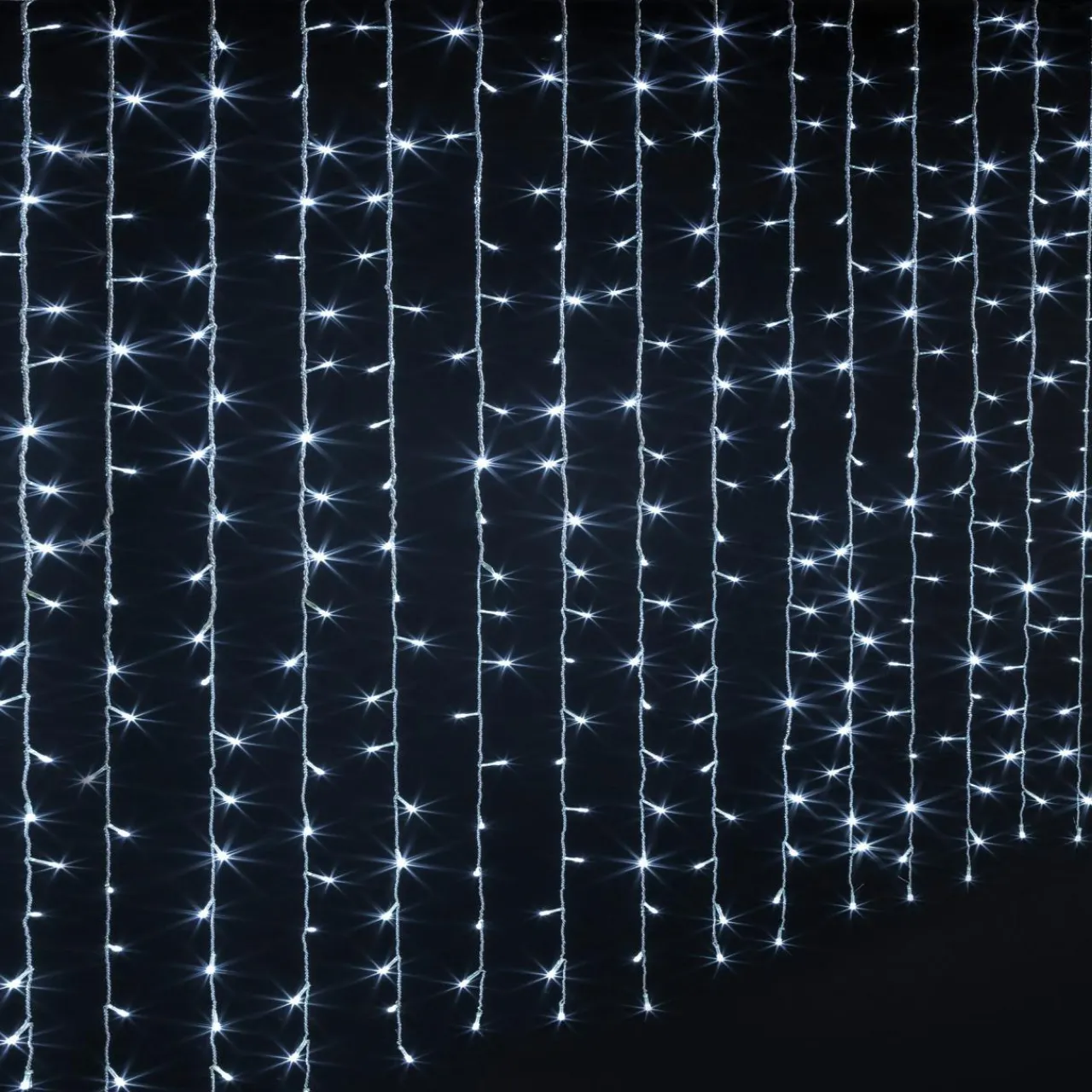 Guirlande Lumineuse Grand Format|Guirlande Lumineuse|Feeric Lights & Christmas Rideau lumineux H2 m L4 m 800 LED Blanc froid