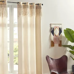 Rideau|ATMOSPHERA Rideau macramé (140 x 260 cm) Ritual Beige