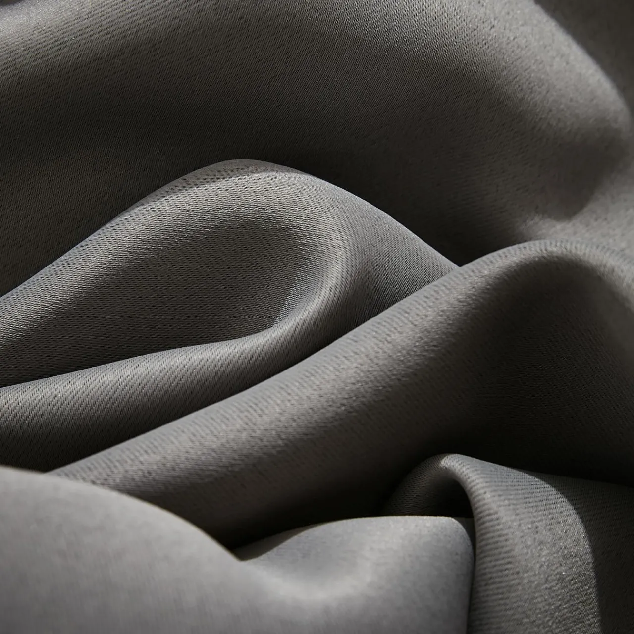 Rideau|EMINZA Rideau obscurcissant galon fronceur (140 x 260 cm) Dark Gris Anthracite