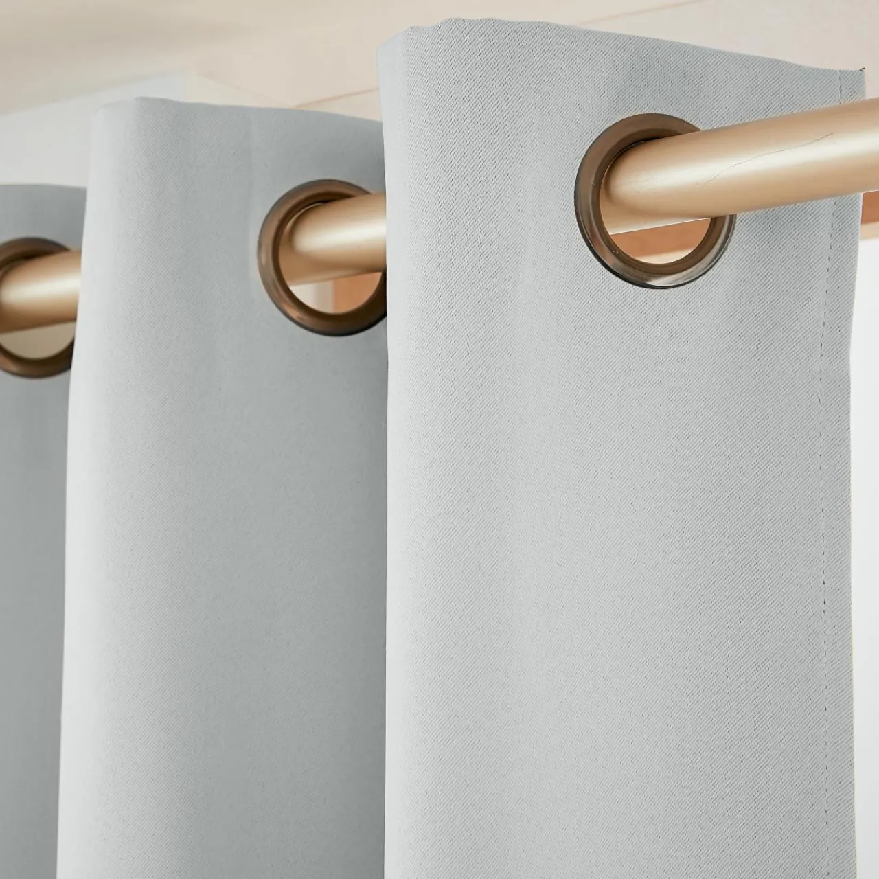 Rideau|EMINZA Rideau obscurcissant (140 x 280 cm) Dark Gris clair