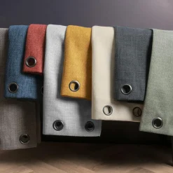 Rideau Thermique|Rideau|EMINZA Rideau obscurcissant thermique (140 x 240 cm) Alba Terracotta