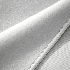 Rideau Thermique|Rideau|EMINZA Rideau obscurcissant thermique galon fronceur (140 x 240 cm) Calore Gris clair