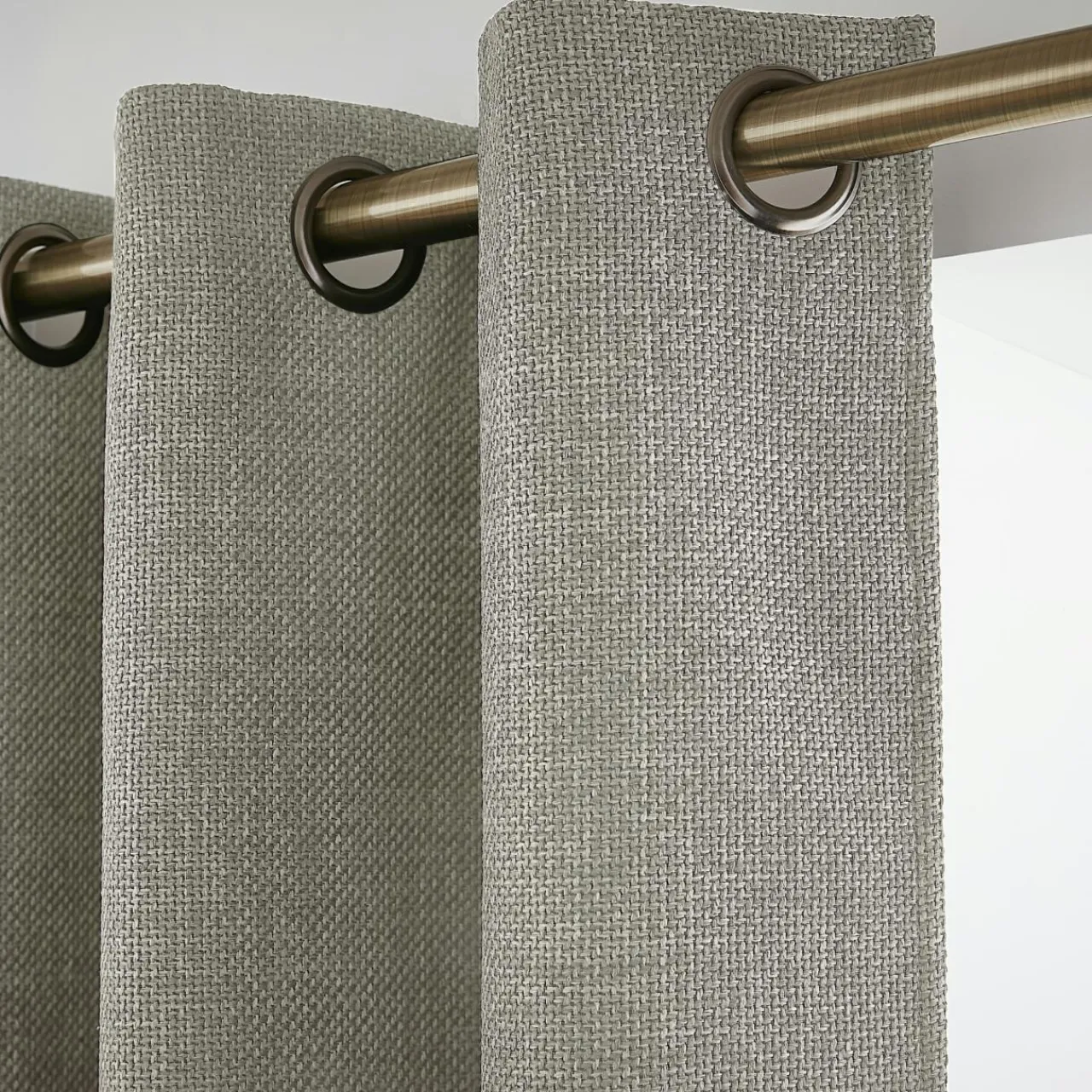 Rideau Thermique|Rideau|EMINZA Rideau obscurcissant thermique (140 x 280 cm) Alba Taupe