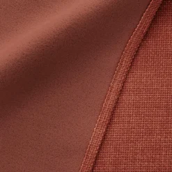 Rideau Thermique|Rideau|EMINZA Rideau obscurcissant thermique galon fronceur (140 x 240 cm) Alba Terracotta