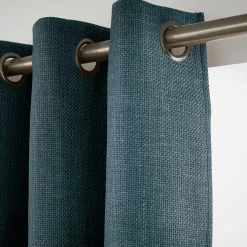 Rideau Thermique|Rideau|EMINZA Rideau obscurcissant thermique (140 x 280 cm) Alba Bleu