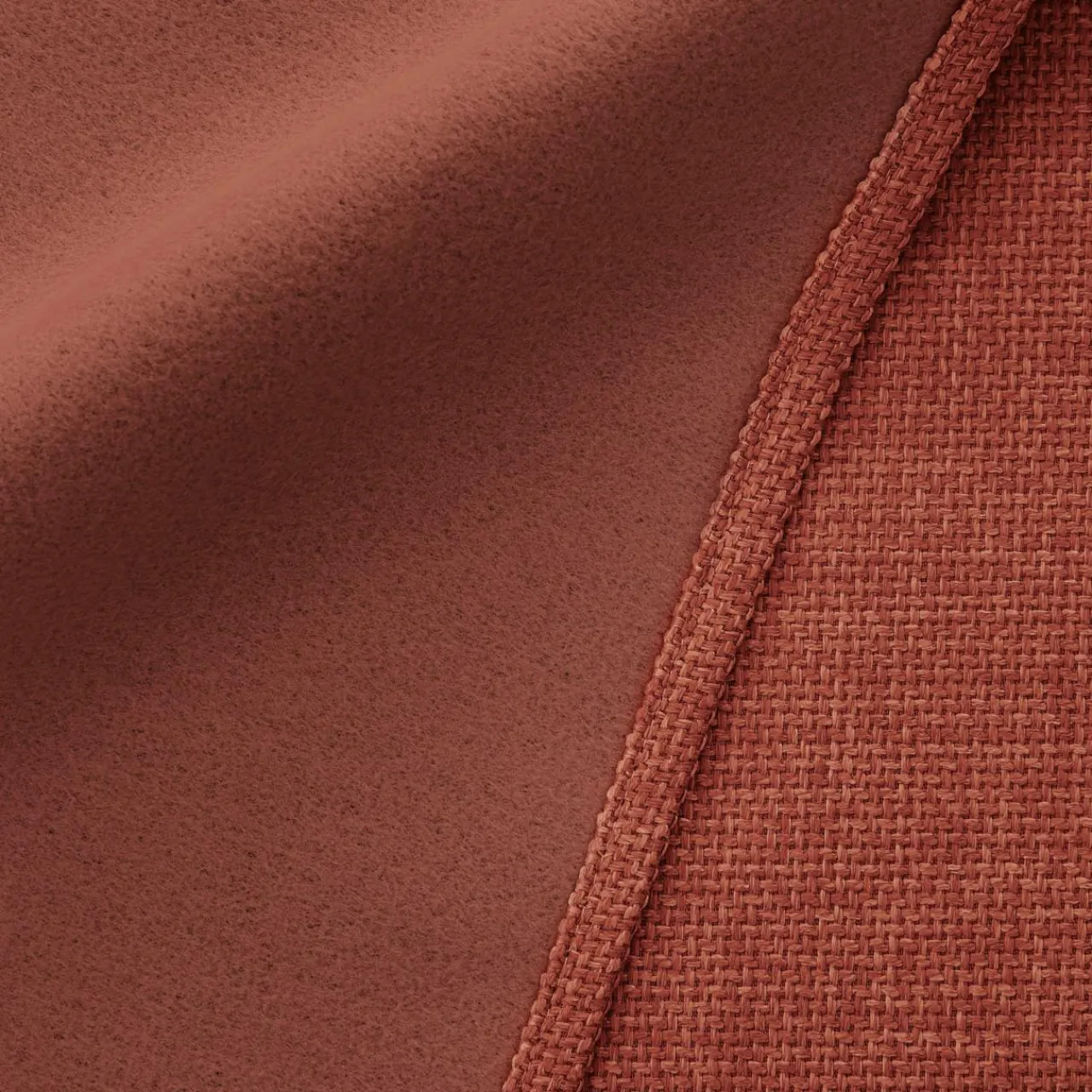 Rideau Thermique|Rideau|EMINZA Rideau obscurcissant thermique galon fronceur (180 x 260 cm) Alba Terracotta