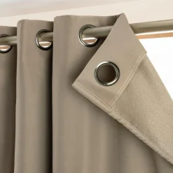 Rideau|EMINZA Rideau obscurcissant thermique (140 x 240 cm) Calore Taupe