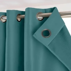 Rideau Thermique|Rideau|EMINZA Rideau obscurcissant thermique (140 x 280 cm) Calore Bleu canard