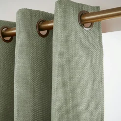 Rideau Thermique|Rideau|EMINZA Rideau obscurcissant thermique (180 x 260 cm) Alba Vert romarin