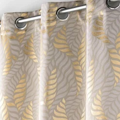 Rideau|douceur d'intu017drieur Rideau occultant (140 x 260 cm) Lyra Taupe