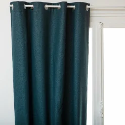 Rideau Thermique|Rideau|ATMOSPHERA Rideau occultant isolant (140 x 260 cm) Barn Bleu vert