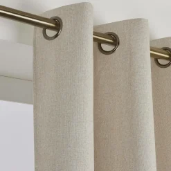 Rideau|EMINZA Rideau occultant Total Blackout (140 x 240 cm) Ombra sable Beige
