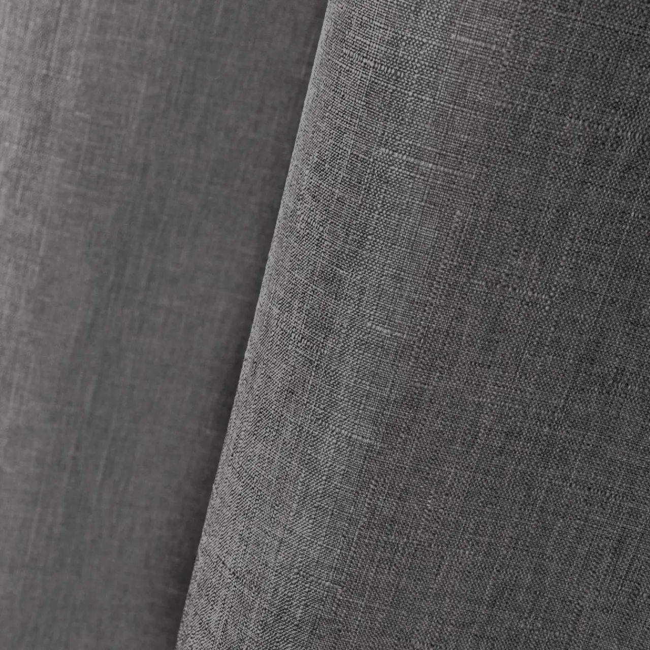 Rideau|LOVELY CASA Rideau oeillets (140 x 260 cm) Béa Anthracite Gris foncé