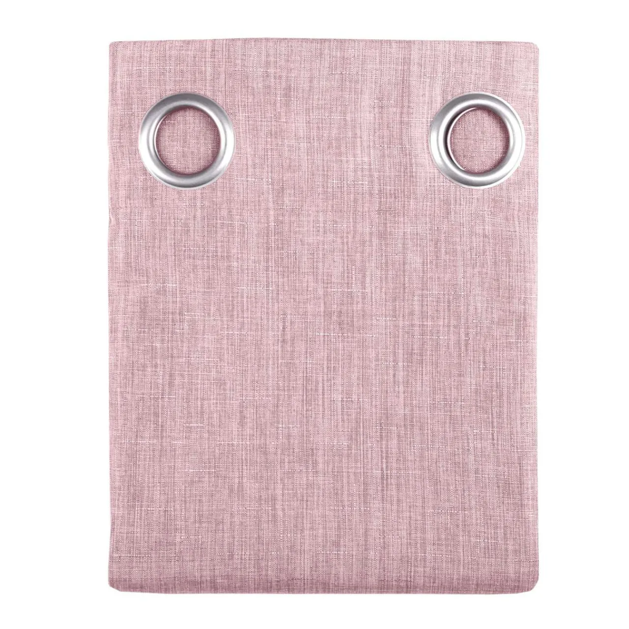 Rideau|LOVELY CASA Rideau oeillets (140 x 260 cm) Bea Rose poudré