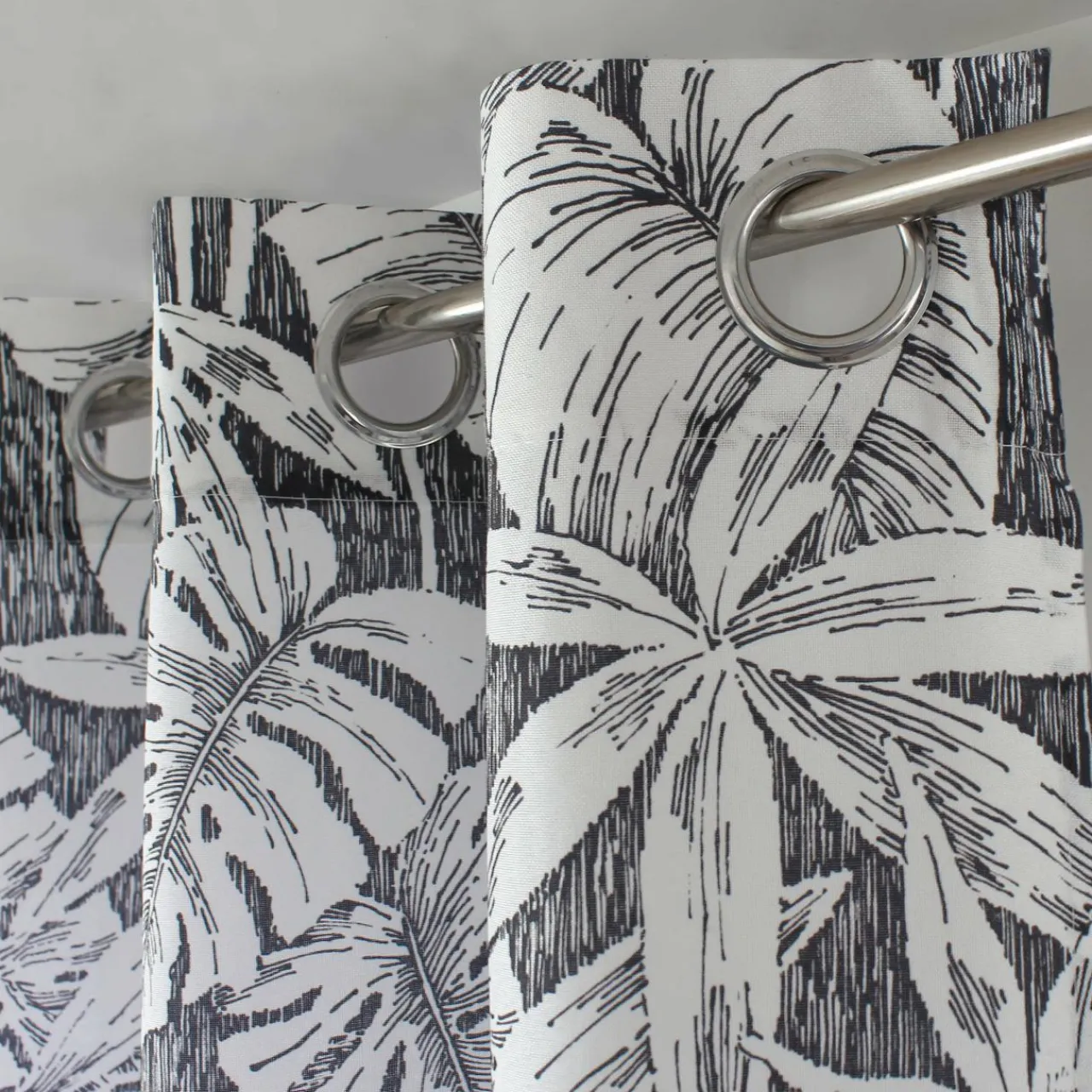 Rideau|ENJOY HOME Rideau oeillets (135 x 240 cm) Bundi Gris foncé