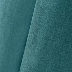 Rideau|LOVELY CASA Rideau oeillets (140 x H260 cm) Béa Bleu canard