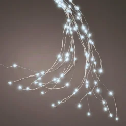 Guirlande Lumineuse|KAEMINGK Rideau pour sapin H2,10 m 672 Micro LED Flashing light Blanc froid