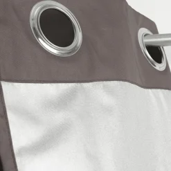 Rideau Thermique|Rideau|DOUCEUR D'INTERIEUR Rideau thermique (140 x 260 cm) Icemount Taupe