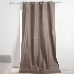 Rideau Thermique|Rideau|DOUCEUR D'INTERIEUR Rideau thermique (140 x 260 cm) Icemount Taupe