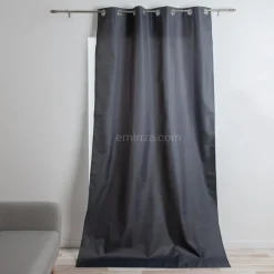 Rideau Thermique|Rideau|DOUCEUR D'INTERIEUR Rideau thermique (140 x 260 cm) Icemount Gris anthracite Gris foncé