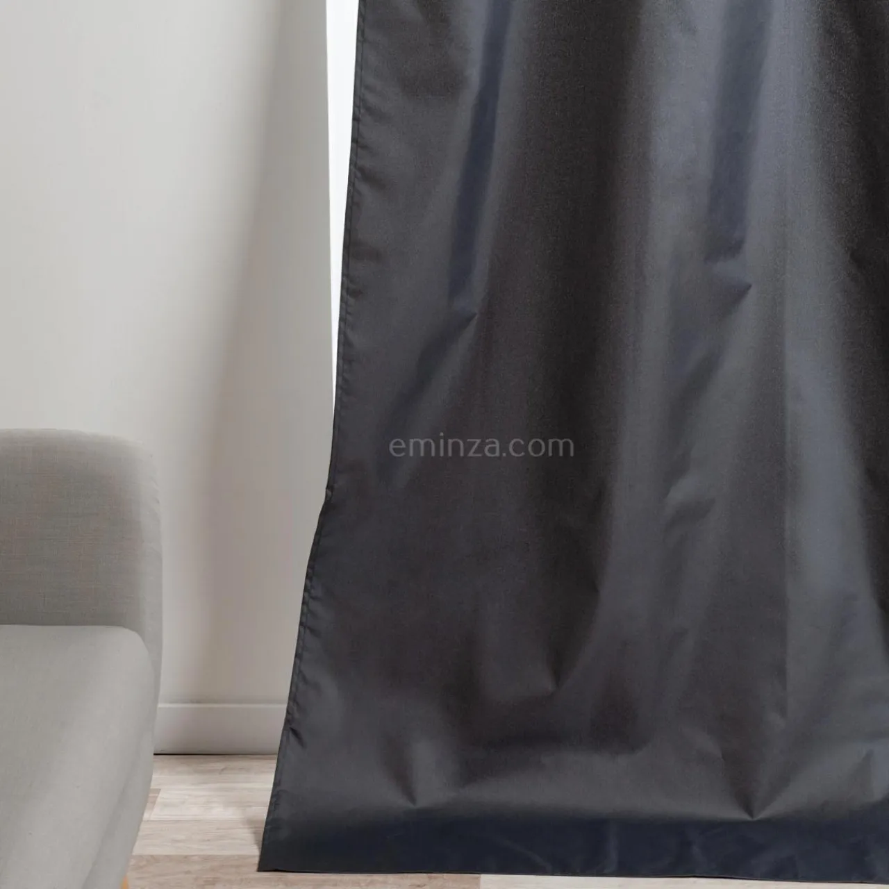 Rideau Thermique|Rideau|DOUCEUR D'INTERIEUR Rideau thermique (140 x 260 cm) Icemount Gris anthracite Gris foncé
