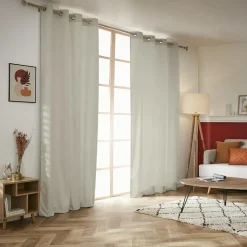 Rideau Thermique|Rideau|EMINZA Rideau thermique (140 x 280 cm) Summit Ecru