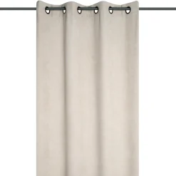 Rideau|STOF Rideau velours (140 x 260 cm) Dandy Beige