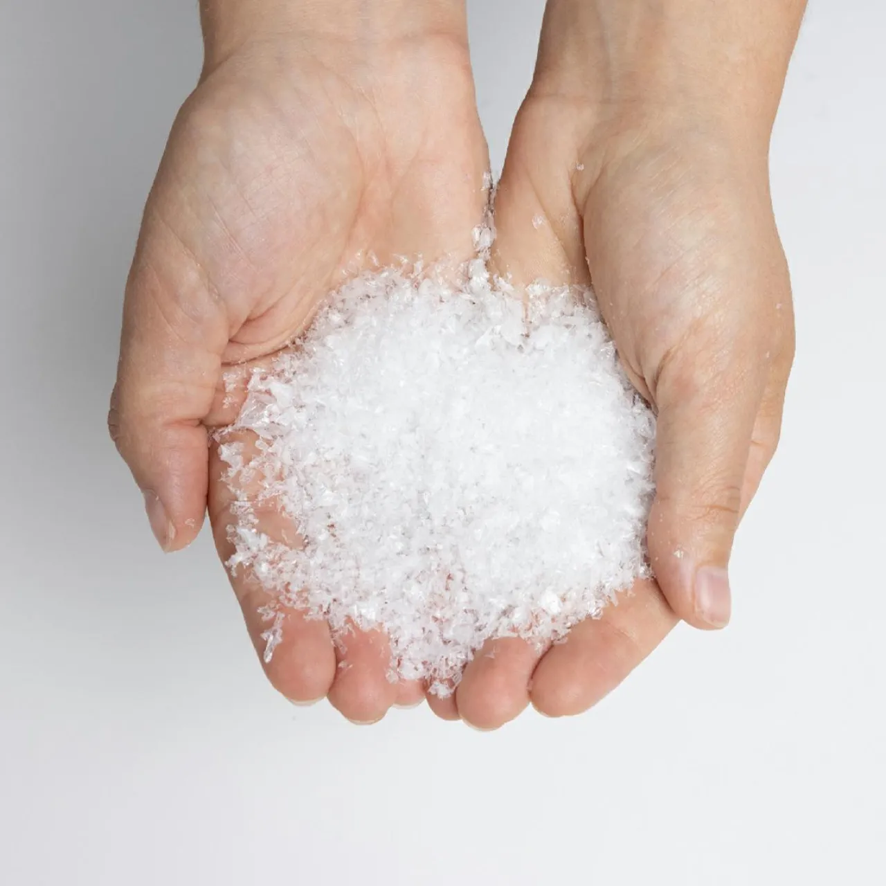 Cache Pied Sapin|KAEMINGK Sachet de neige artificielle (200 gr) Flocons de neige Blanc