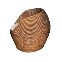 Salon De Jardin|MOBELLIA Salon de jardin en rotin 5 places Trinidad beige Naturel