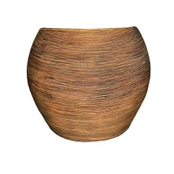 Salon De Jardin|MOBELLIA Salon de jardin en rotin 5 places Trinidad beige Naturel