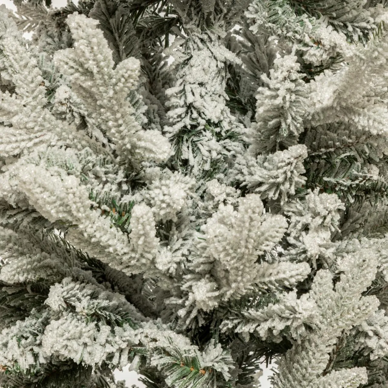 Sapin Artificiel De Noël|JJA Sapin artificiel de Noël en pot (H150 cm) Frosty Vert enneigé Sapin enneigé