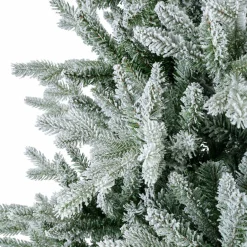 Sapin Artificiel De Noël|EMINZA Sapin artificiel de Noël (H150 cm) Allix Vert enneigé Sapin enneigé