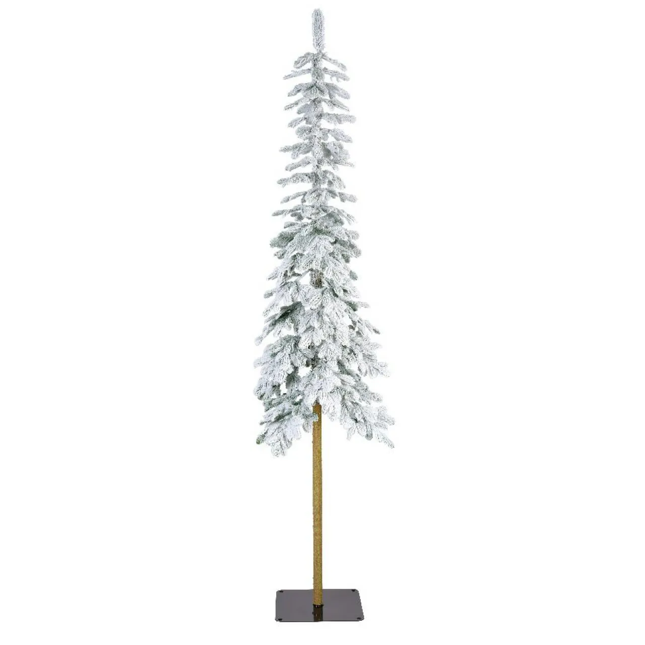 Sapin Artificiel De Noël|EMINZA Sapin artificiel de Noël (H120 cm) Sierra Vert enneigé Sapin enneigé