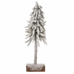 Centre De Table|KAEMINGK Sapin artificiel de table (H45 cm) Costy Vert émeraude Sapin enneigé