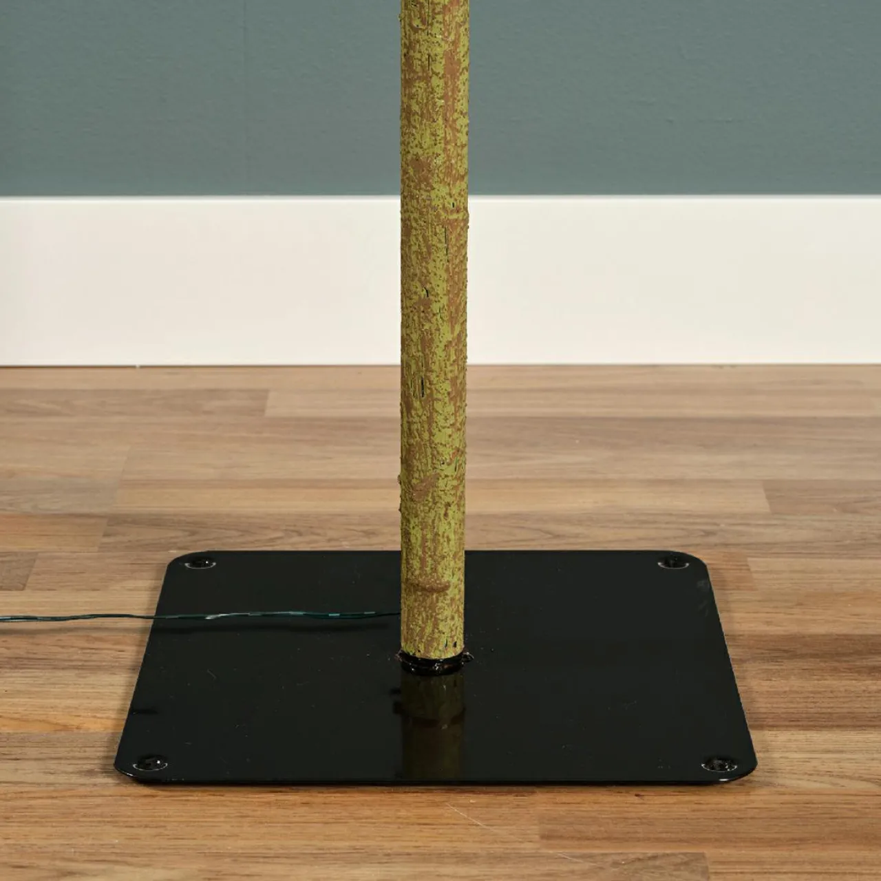 Sapin Grande Taille|Sapin Artificiel De Noël|EMINZA Sapin de Noël artificiel lumineux 200 LED (H210 cm) Sierra Vert sapin Sapin vert lumineux