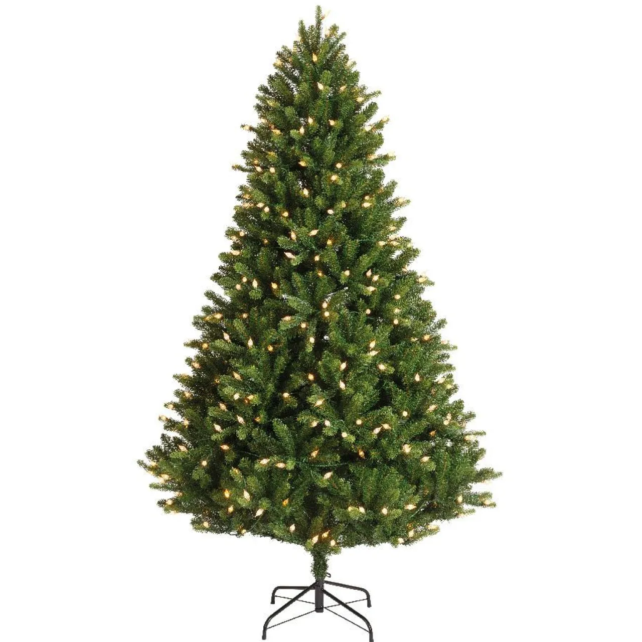 Sapin Artificiel De Noël|EMINZA Sapin de Noël artificiel lumineux 320 LED (H180 cm) Barrow Vert sapin Sapin vert lumineux