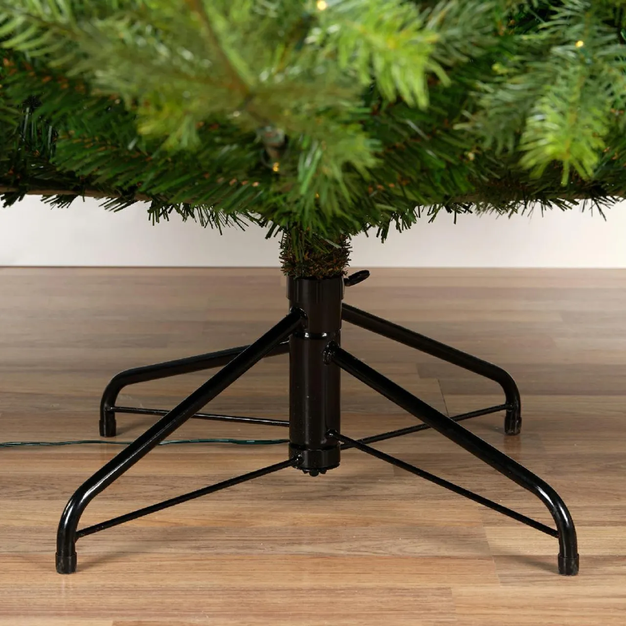 Sapin Artificiel De Noël|EMINZA Sapin de Noël artificiel lumineux 250 LED (H150 cm) Glorious Vert sapin Sapin vert lumineux