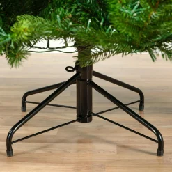 Sapin Grande Taille|Sapin Artificiel De Noël|EMINZA Sapin de Noël artificiel lumineux 5400 LED (H240 cm) Caucasia Nordmann Vert sapin Sapin vert lumineux