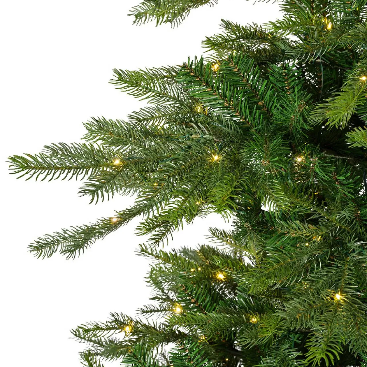 Sapin Artificiel De Noël|EMINZA Sapin de Noël artificiel lumineux 400 LED (H180 cm) Glorious Vert sapin Sapin vert lumineux
