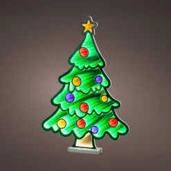 Déco Et Objet De Noël|Déco Et Objet Lumineux|KAEMINGK Sapin de Noël lumineux 393 LED (H63 cm) Infinity Multicolore