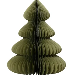 Déco Et Objet De Noël|KAEMINGK Sapin papier à poser (H90 cm) Fermeture Magnétique Vert