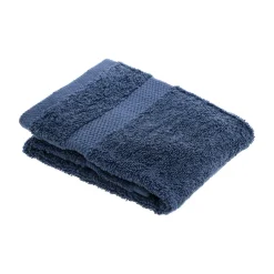 Linge De Bain|Serviette De Bain|TENDANCE Serviette de bain coton (30 x 50 cm) Timeless Bleu marine