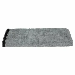 Linge De Bain|Serviette De Bain|ATMOSPHERA Serviette de bain coton (50 x 90 cm) Joia Gris foncé