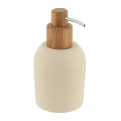 Accessoire Salle De Bain|TENDANCE Set d'accessoires salle de bain ciment Ibiza Beige