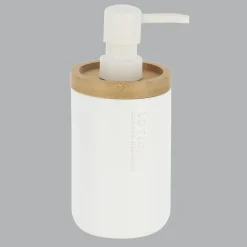 Accessoire Salle De Bain|TENDANCE Set d'accessoires salle de bain Purebamboo Blanc