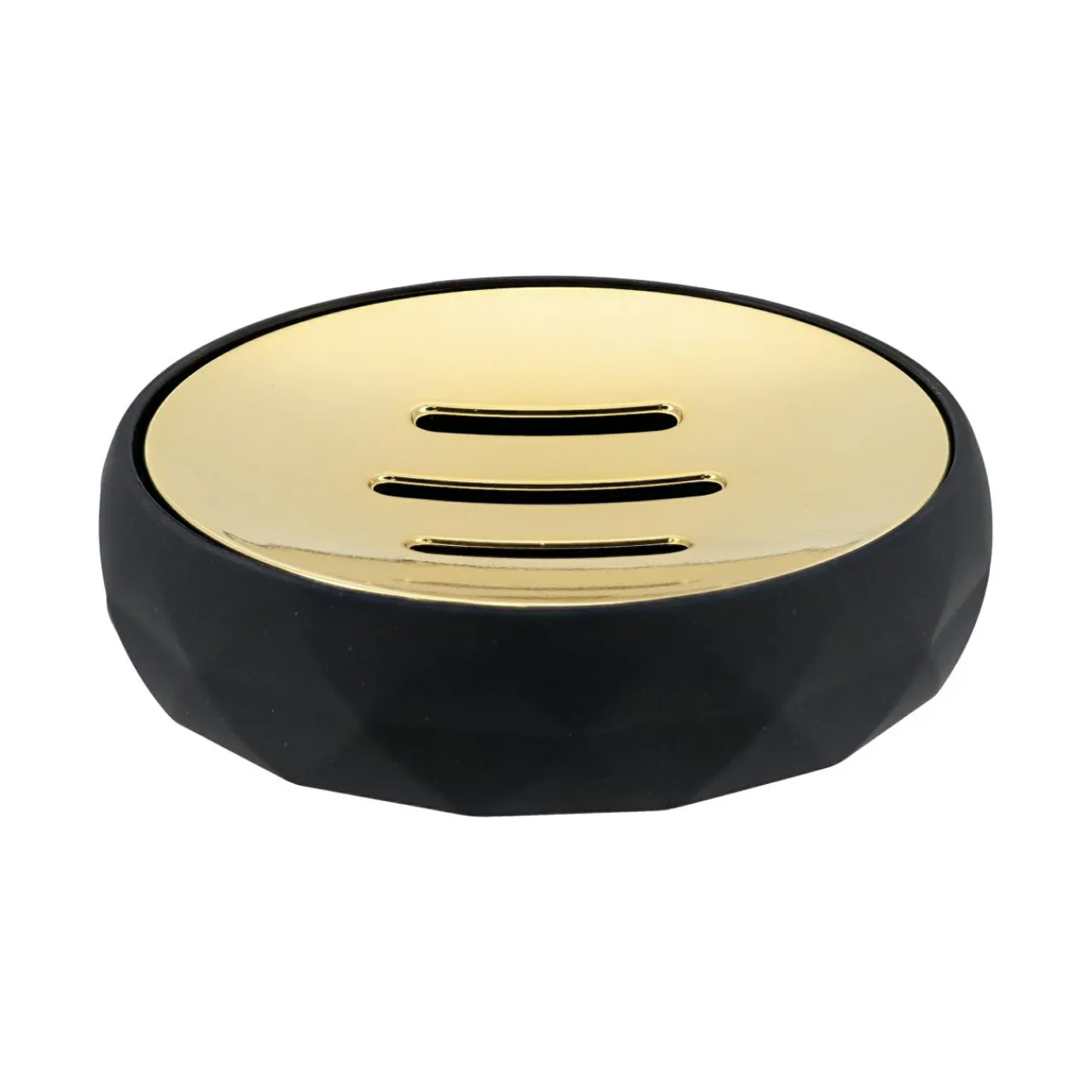 Accessoire Salle De Bain|TENDANCE Set d'accessoires salle de bain Rubby Noir