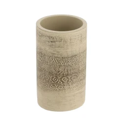 Accessoire Salle De Bain|TENDANCE Set d'accessoires salle de bain ciment Tanger Naturel