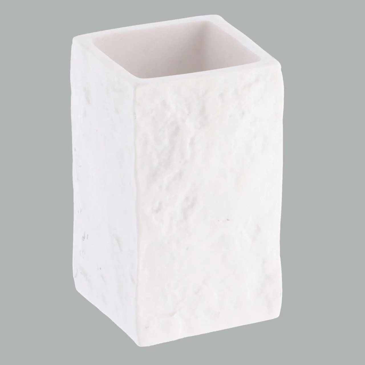 Accessoire Salle De Bain|TENDANCE Set d'accessoires salle de bain Effet Pierre Blanc